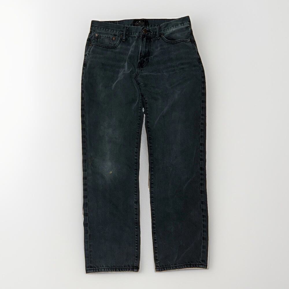 Lucky Brand 221 Original Straight Men's Jeans Faded Black Size 32x32